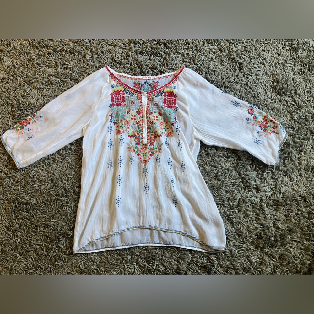 Johnny Was Tunic Top